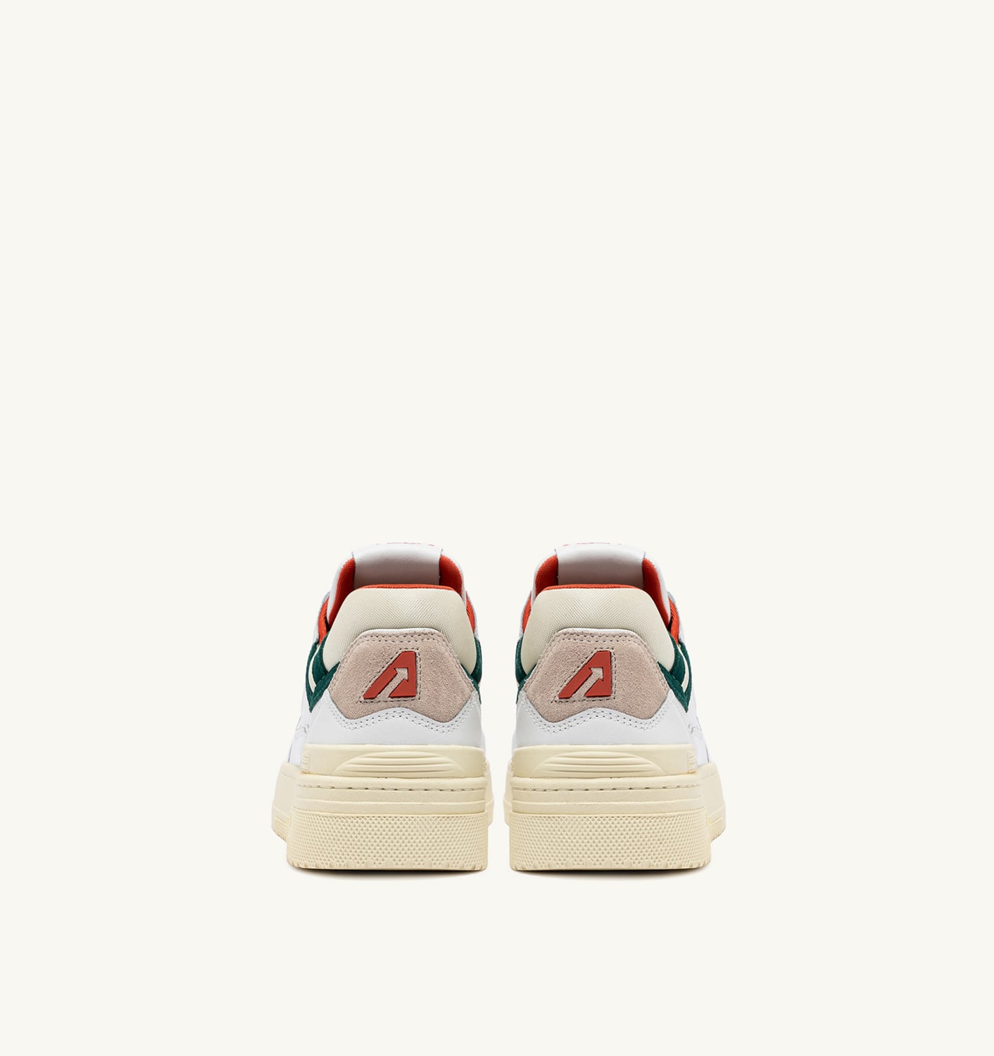 CLC LOW IN PELLE BIANCA E SUEDE FOREST