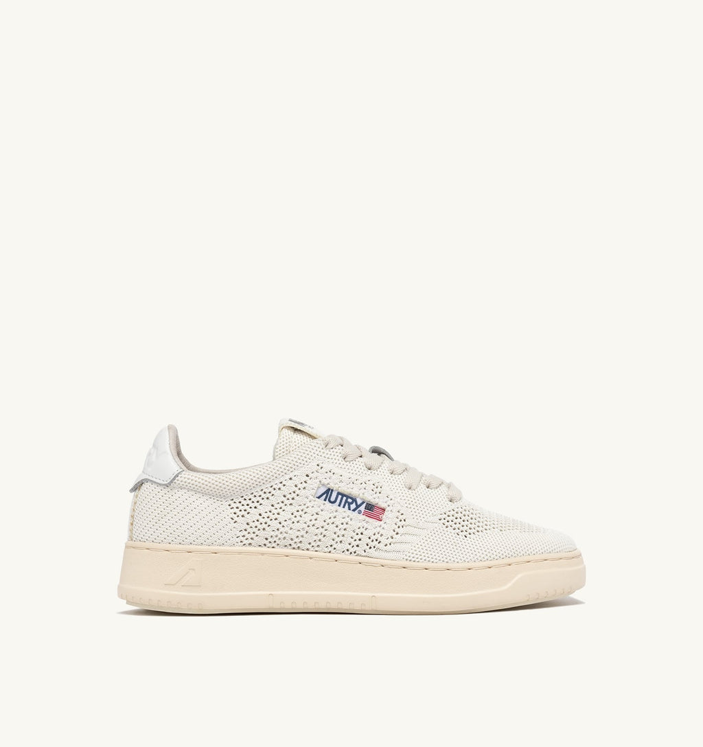 MEDALIST EASEKNIT LOW IN MAGLIA IVORY