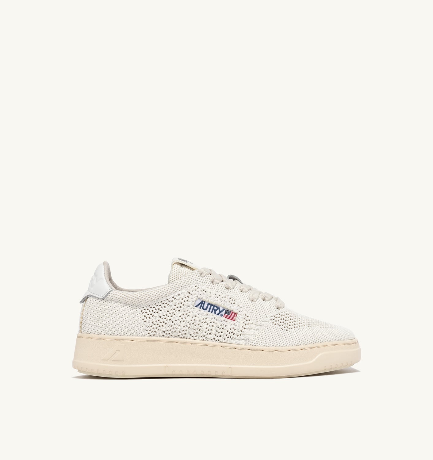 MEDALIST EASEKNIT LOW IN MAGLIA IVORY