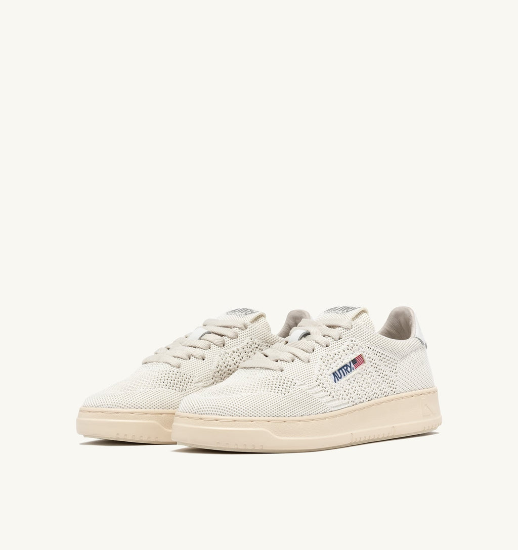 MEDALIST EASEKNIT LOW IN MAGLIA IVORY
