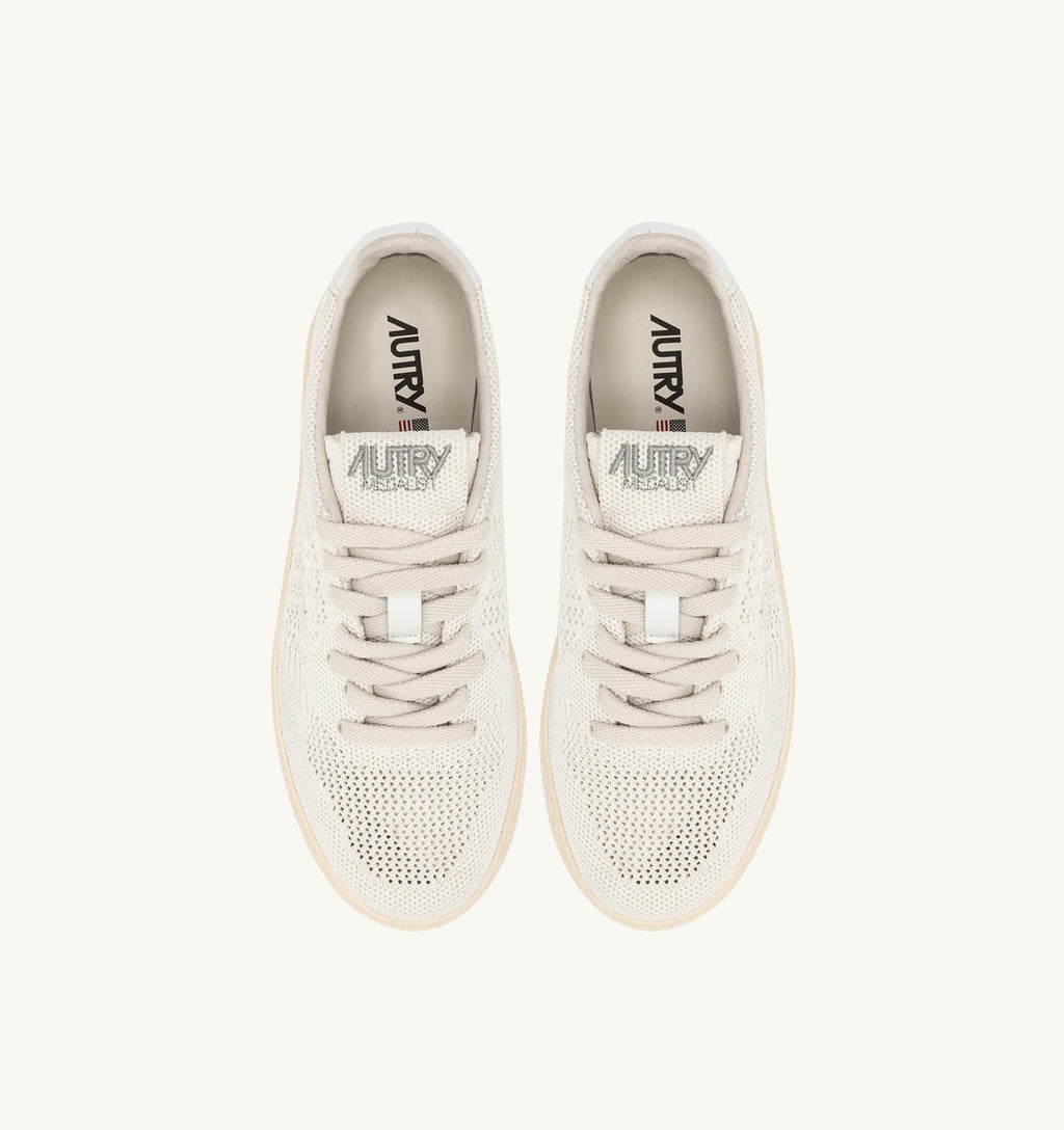 MEDALIST EASEKNIT LOW IN MAGLIA IVORY