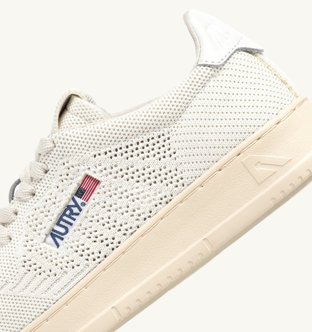 MEDALIST EASEKNIT LOW IN MAGLIA IVORY