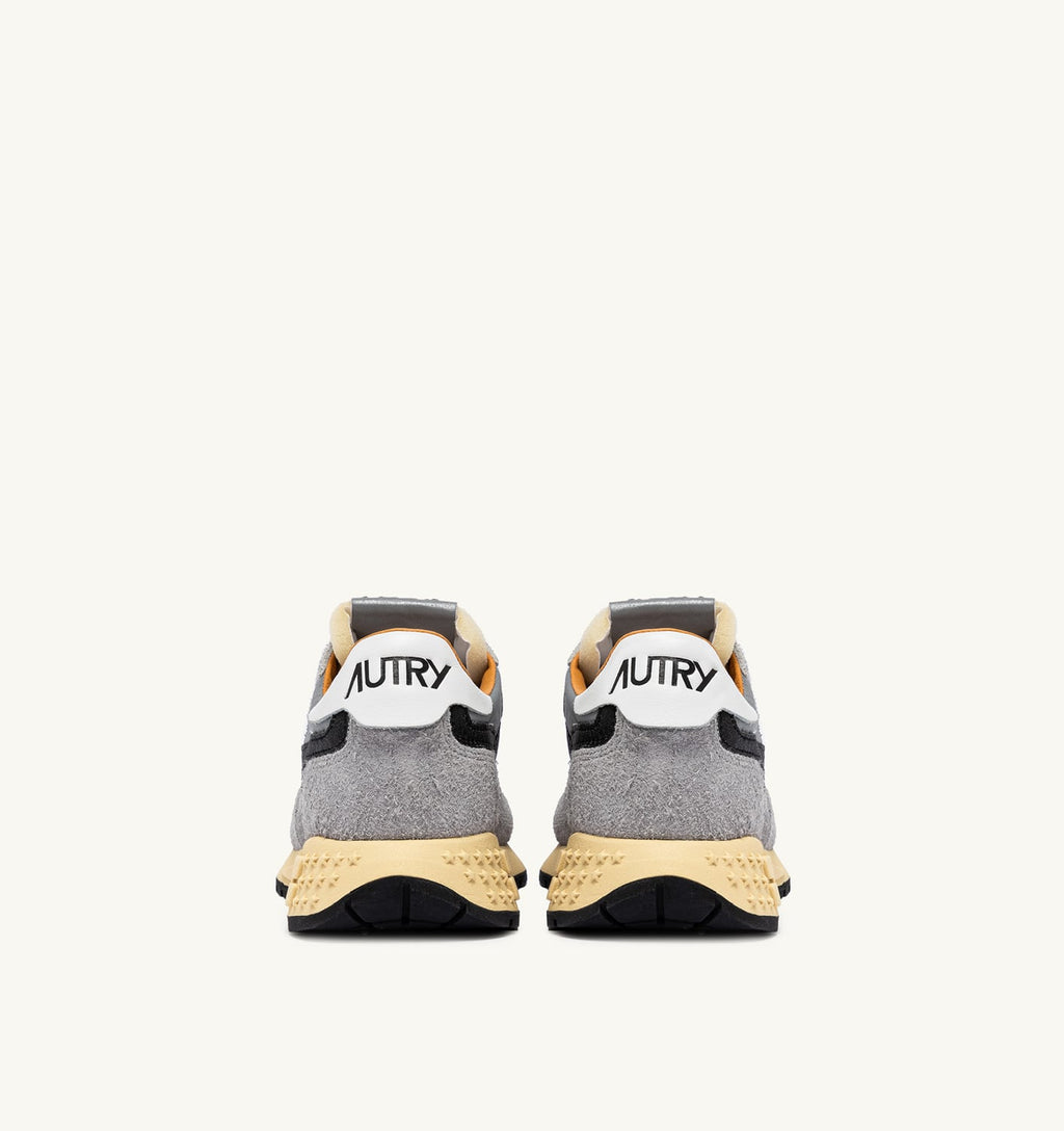 REELWIND LOW IN SUEDE SAND E NYLON RIFLETTENTE