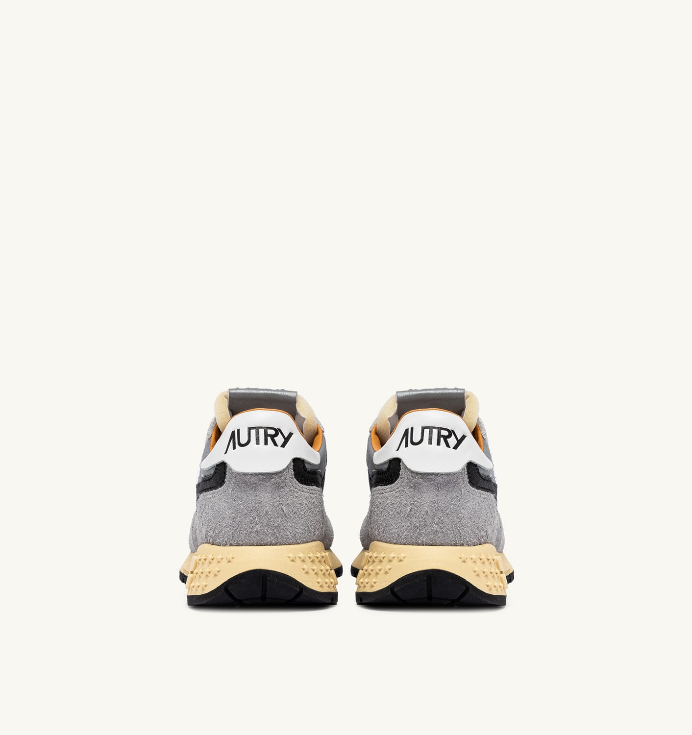 REELWIND LOW IN SUEDE SAND E NYLON RIFLETTENTE