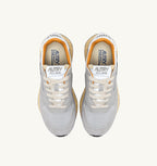 REELWIND LOW IN SUEDE SAND E NYLON RIFLETTENTE