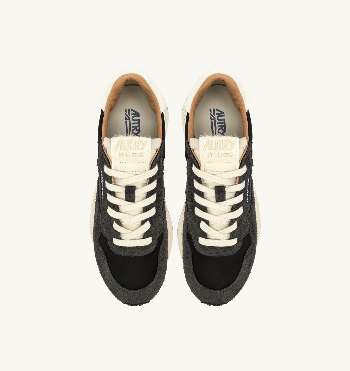 REELWIND LOW IN NYLON E SUEDE PEAT E NUT UOMO