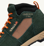 MALGA COURCHEVEL IN SUEDE PINE E ORANGE OCHRE UOMO