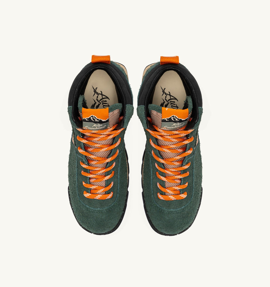 MALGA COURCHEVEL IN SUEDE PINE E ORANGE OCHRE DONNA