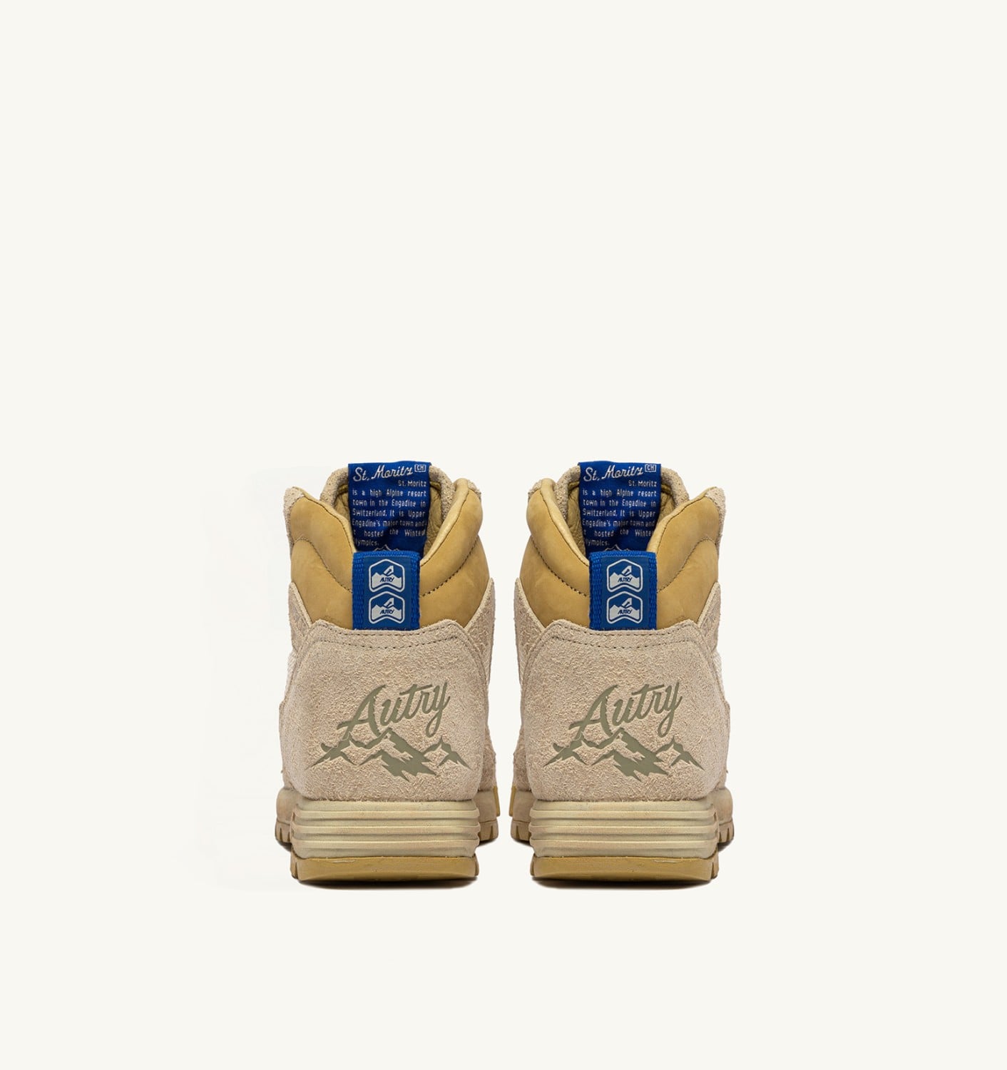 MALGA ST.MORITZ IN SUEDE BISCOTTI E DEJA VU BLUE UOMO