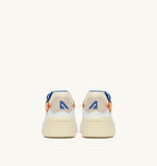 CLC LOW IN PELLE BIANCA E FANTA