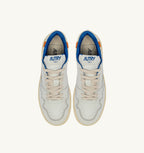 CLC LOW IN PELLE BIANCA E FANTA