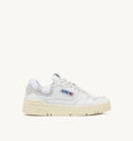 CLC LOW IN PELLE BIANCA E SUEDE
