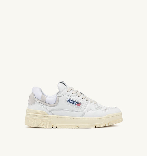 CLC LOW IN PELLE BIANCA E SUEDE