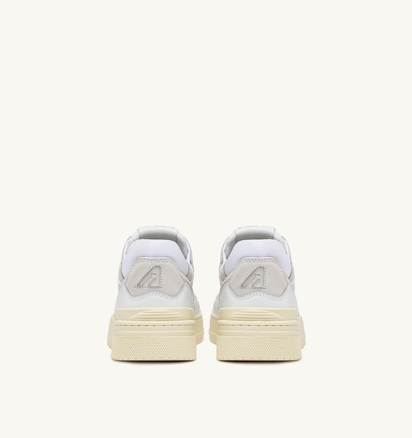 CLC LOW IN PELLE BIANCA E SUEDE