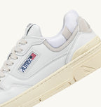 CLC LOW IN PELLE BIANCA E SUEDE