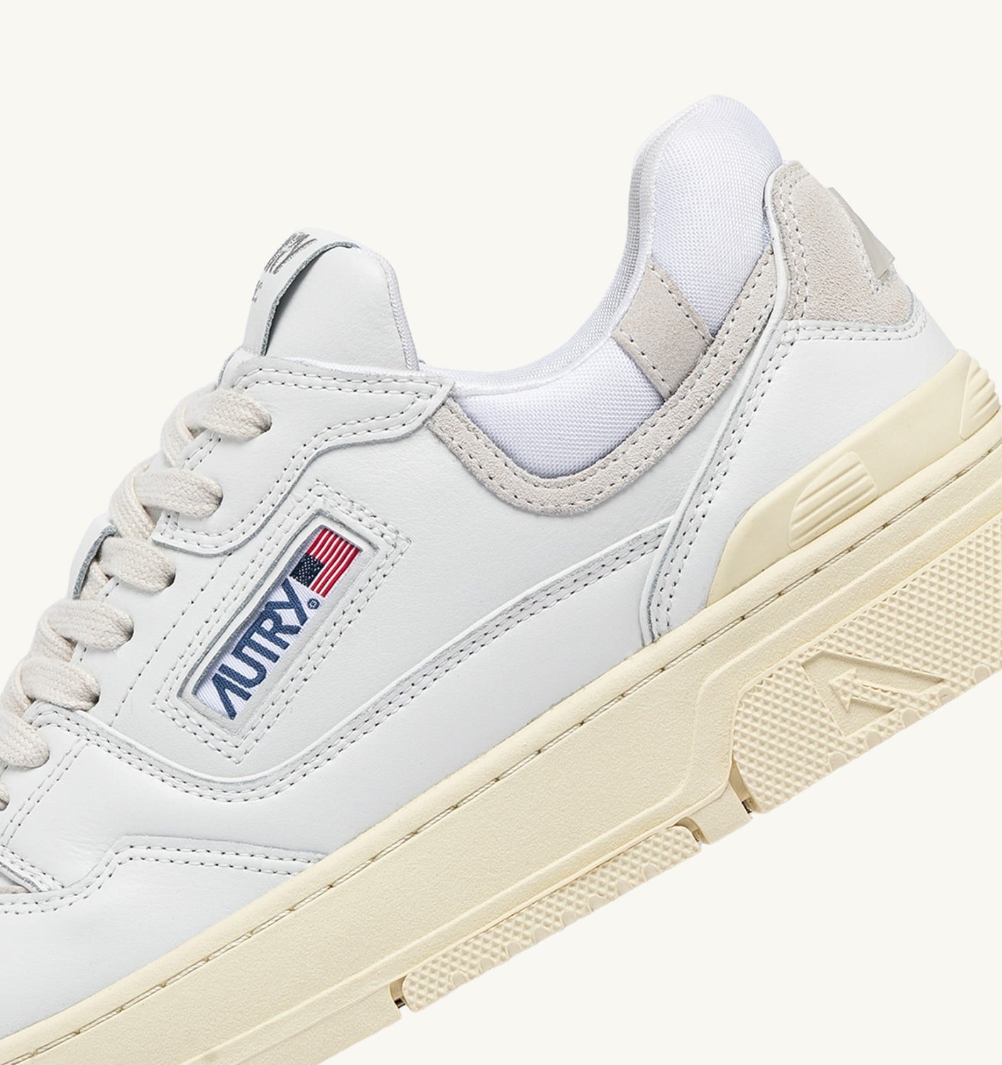 CLC LOW IN PELLE BIANCA E SUEDE