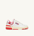 CLC LOW IN PELLE BIANCA E VIRGIN RED