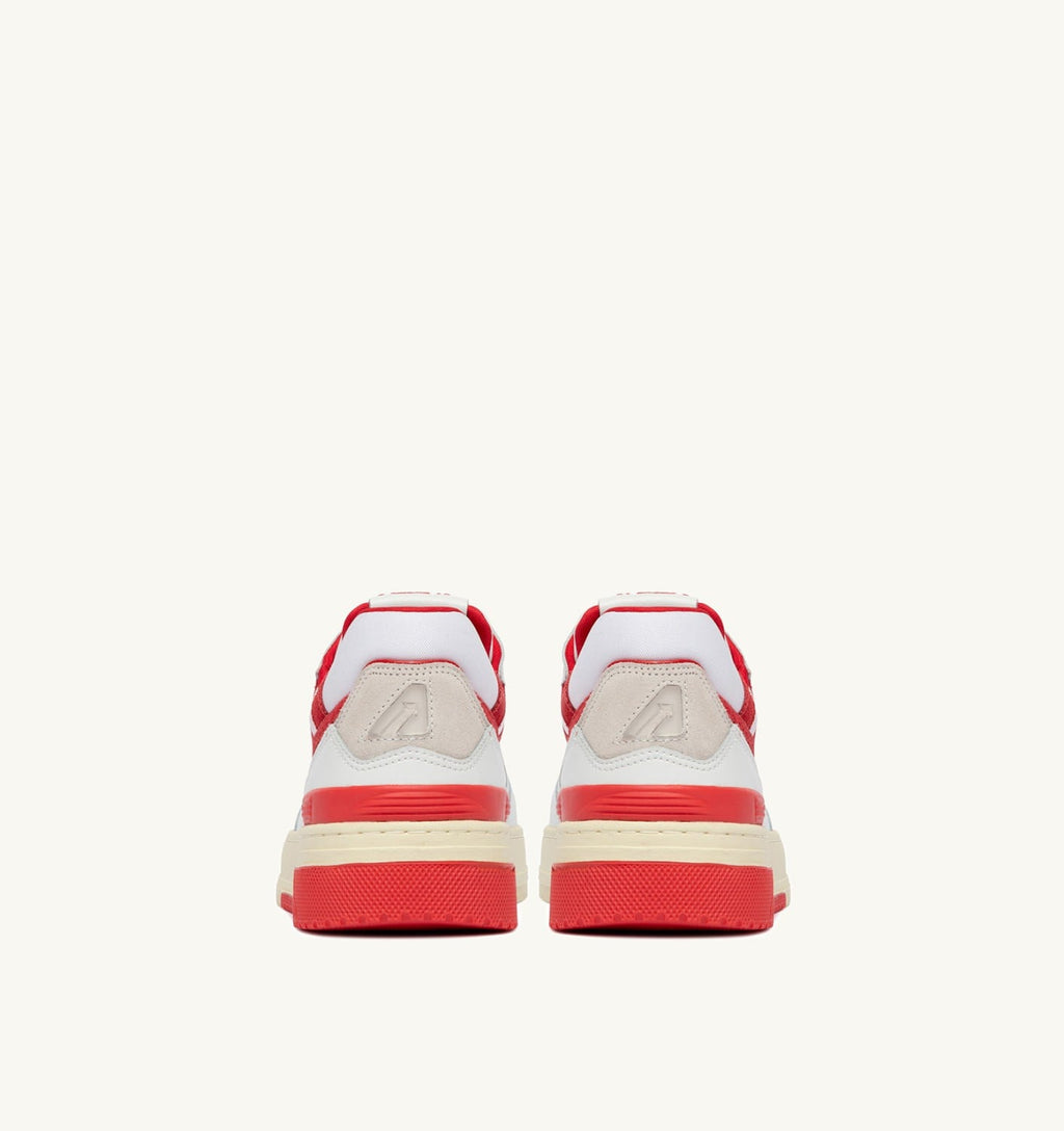CLC LOW IN PELLE BIANCA E VIRGIN RED