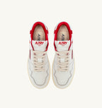 CLC LOW IN PELLE BIANCA E VIRGIN RED