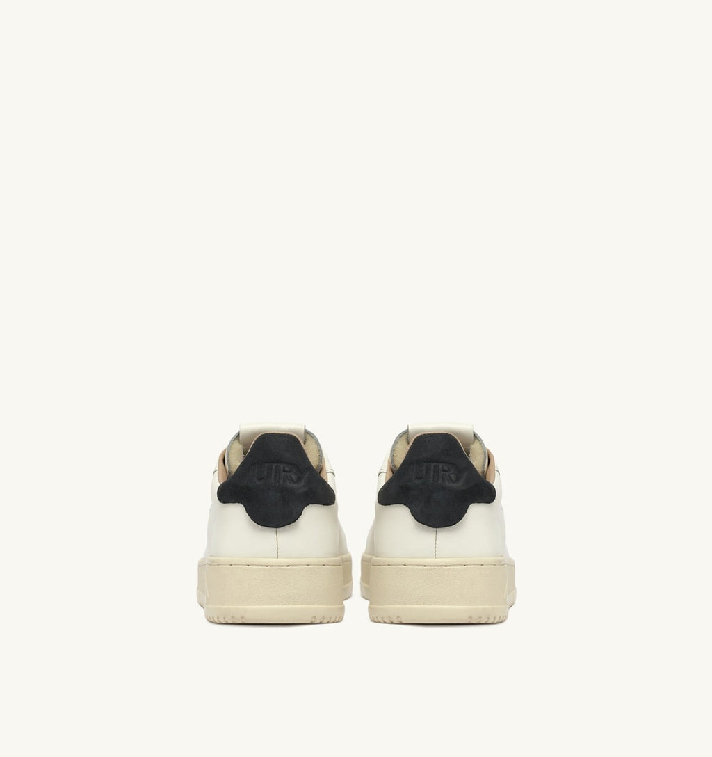 DALLAS LOW IN PELLE BIANCA E SPACE