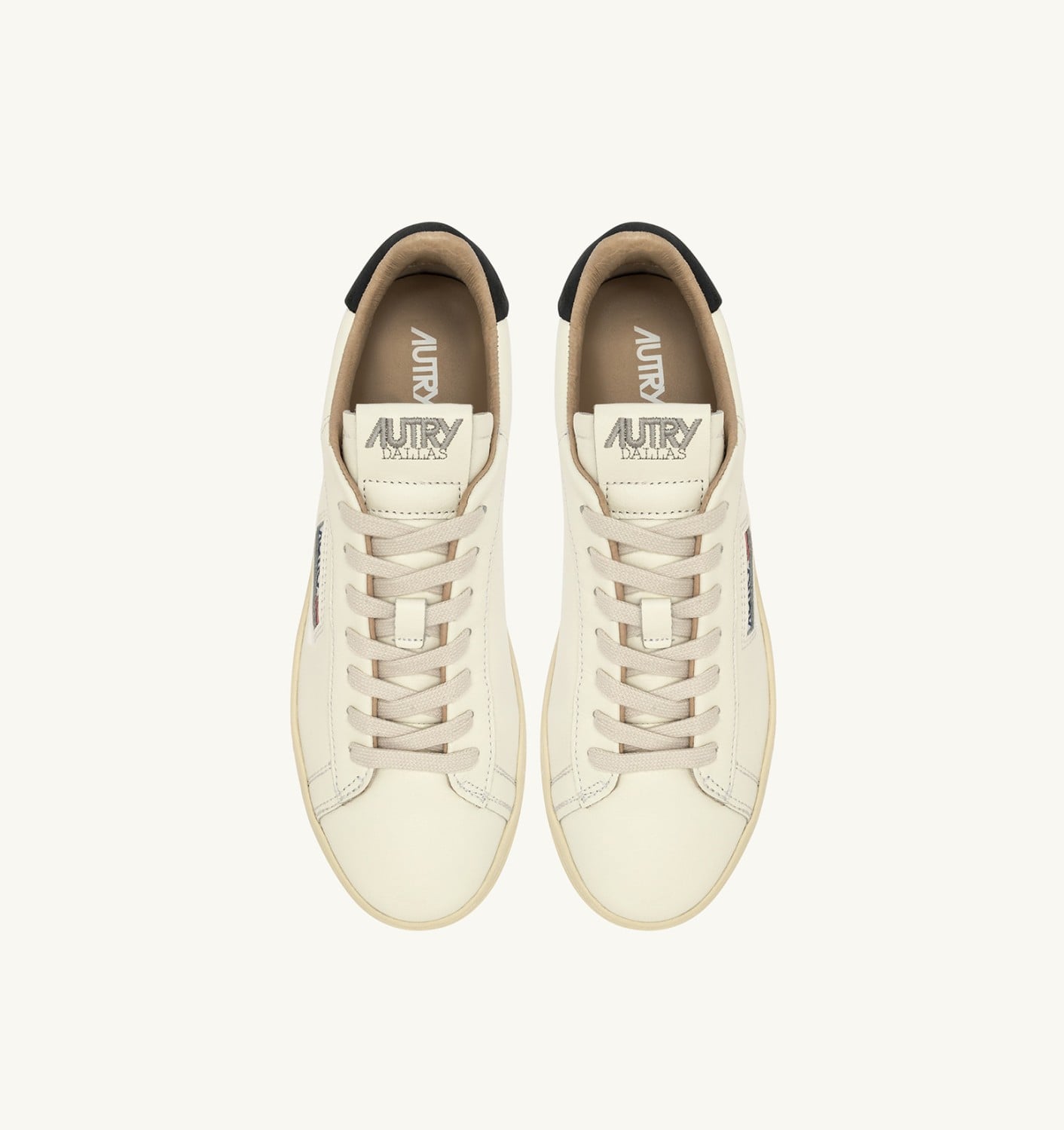 DALLAS LOW IN PELLE BIANCA E SPACE