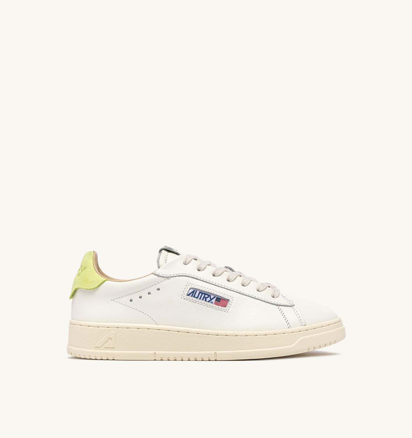 DALLAS LOW IN PELLE DAIQUIRI GREEN E MARSHMALLOW