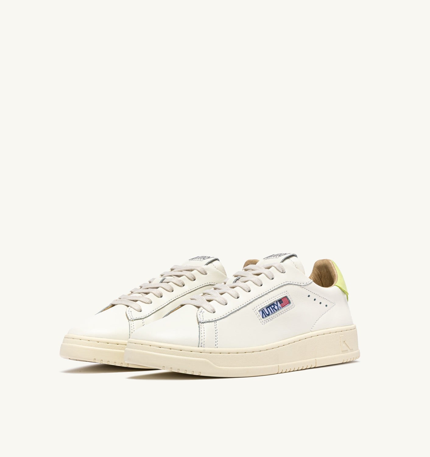DALLAS LOW IN PELLE DAIQUIRI GREEN E MARSHMALLOW