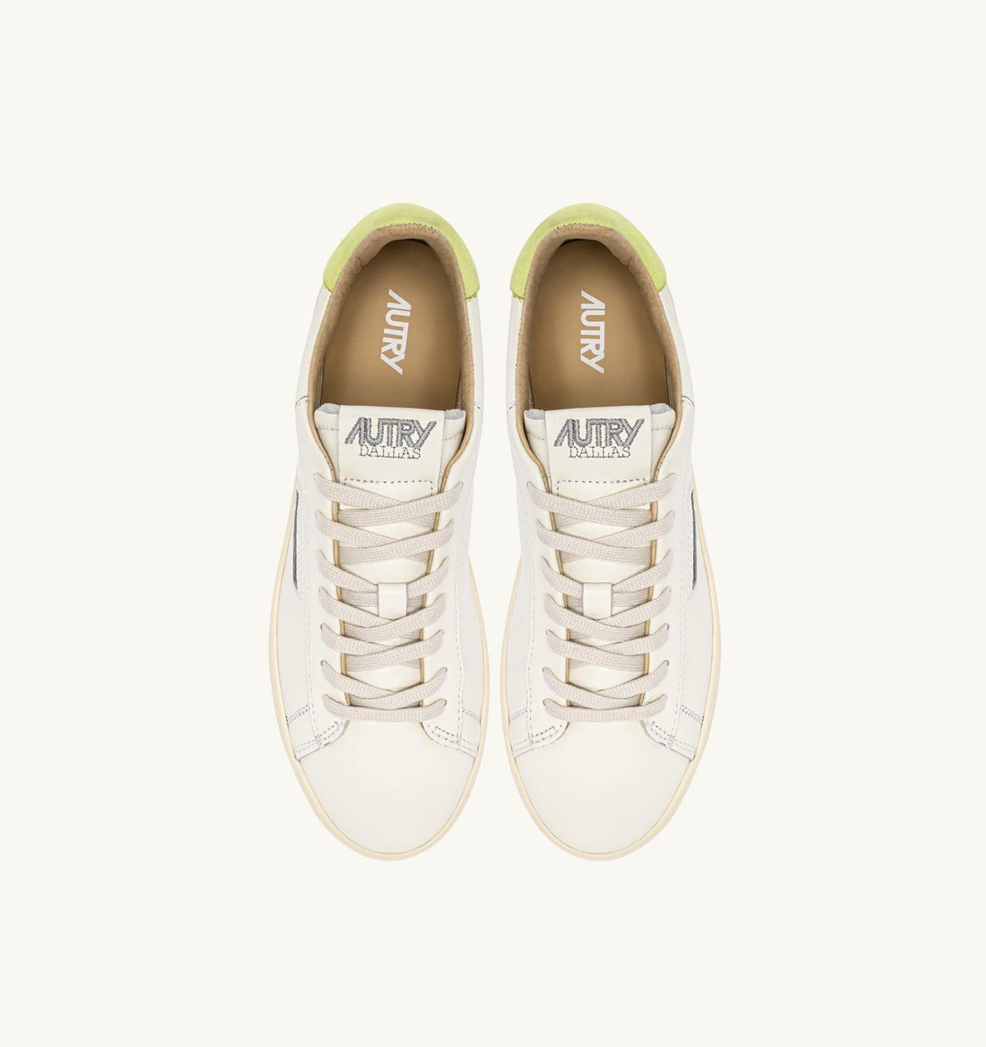 DALLAS LOW IN PELLE DAIQUIRI GREEN E MARSHMALLOW