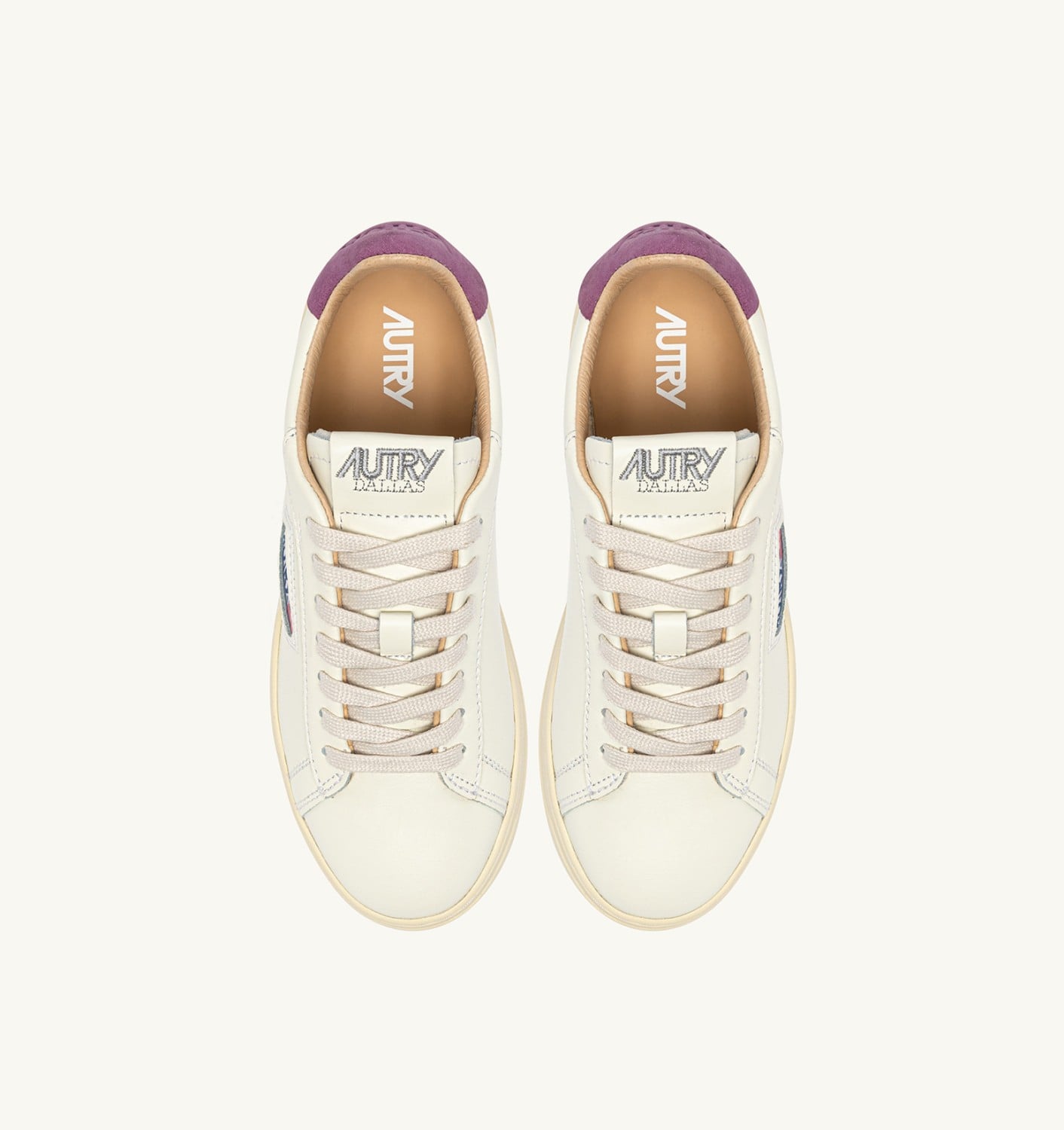 DALLAS LOW IN PELLE FIRENZE E MARSHMALLOW
