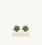 DALLAS LOW IN PELLE LODEN GREEN E MARSHMALLOW