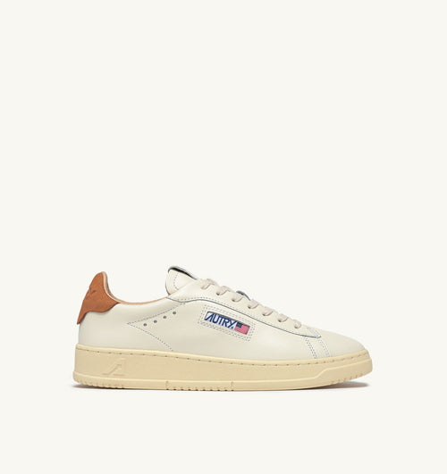 DALLAS LOW IN PELLE MARSHMALLOW E BROWN SUGAR
