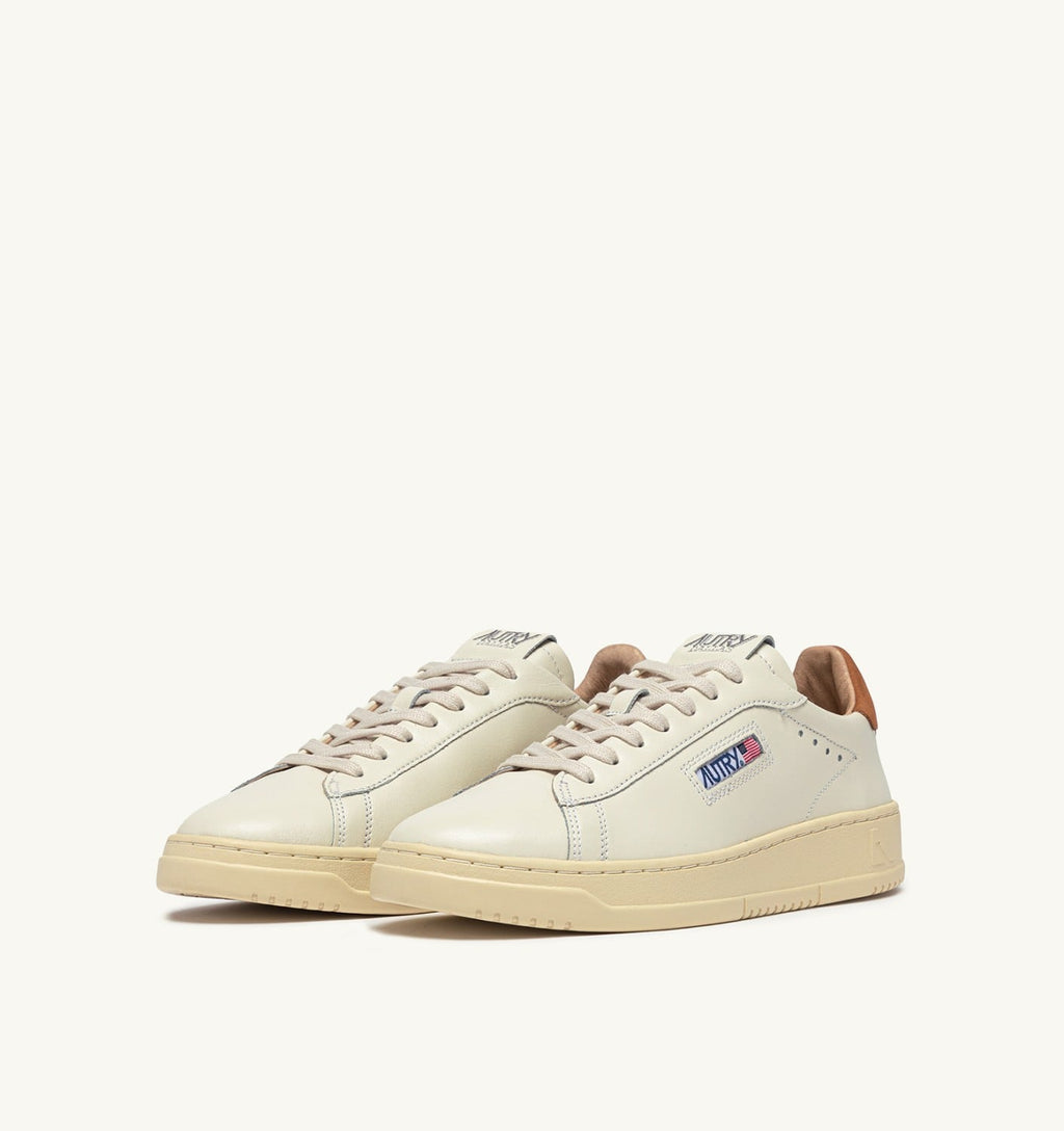 DALLAS LOW IN PELLE MARSHMALLOW E BROWN SUGAR
