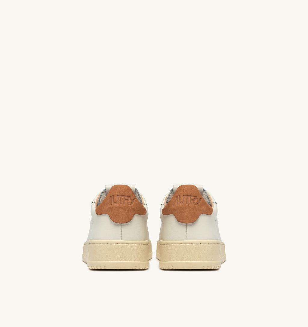 DALLAS LOW IN PELLE MARSHMALLOW E BROWN SUGAR