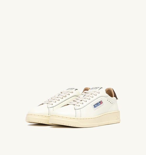 DALLAS LOW IN PELLE TEAK E MARSHMALLOW