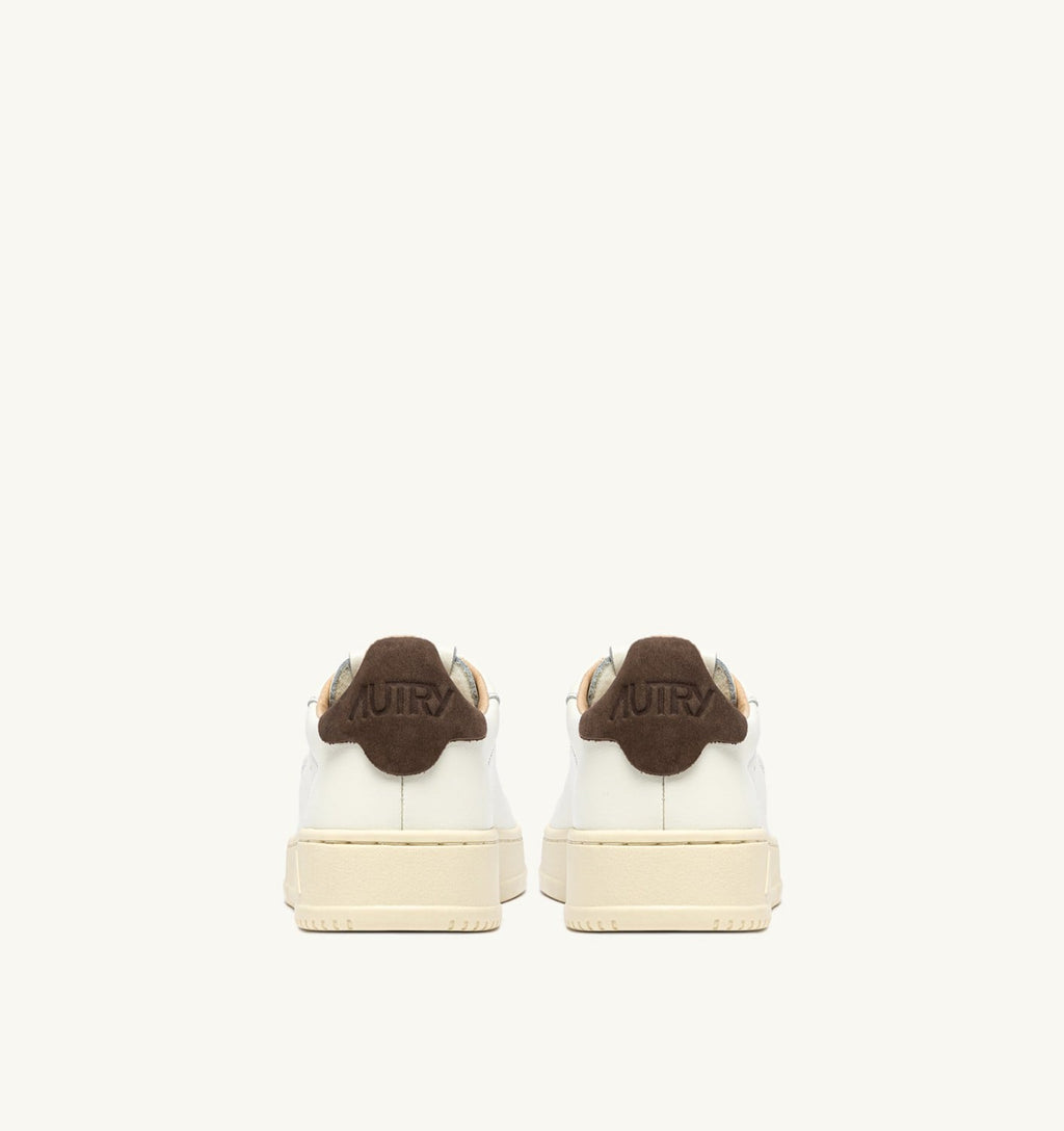 DALLAS LOW IN PELLE TEAK E MARSHMALLOW