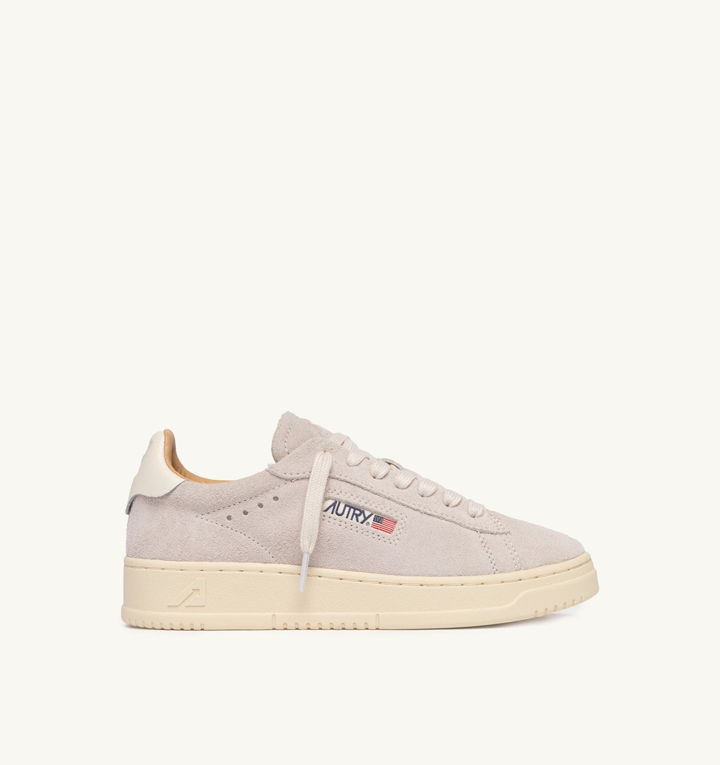 DALLAS LOW IN SUEDE BIANCO DONNA