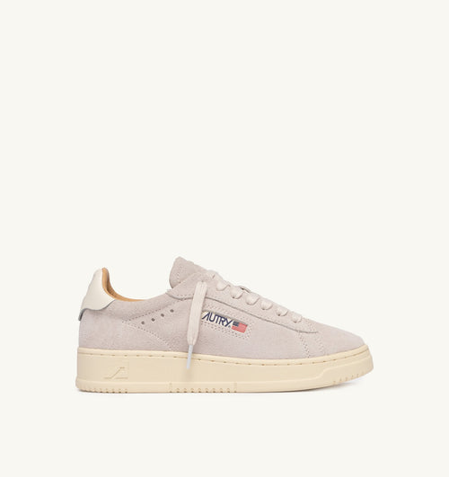 DALLAS LOW IN SUEDE BIANCO DONNA