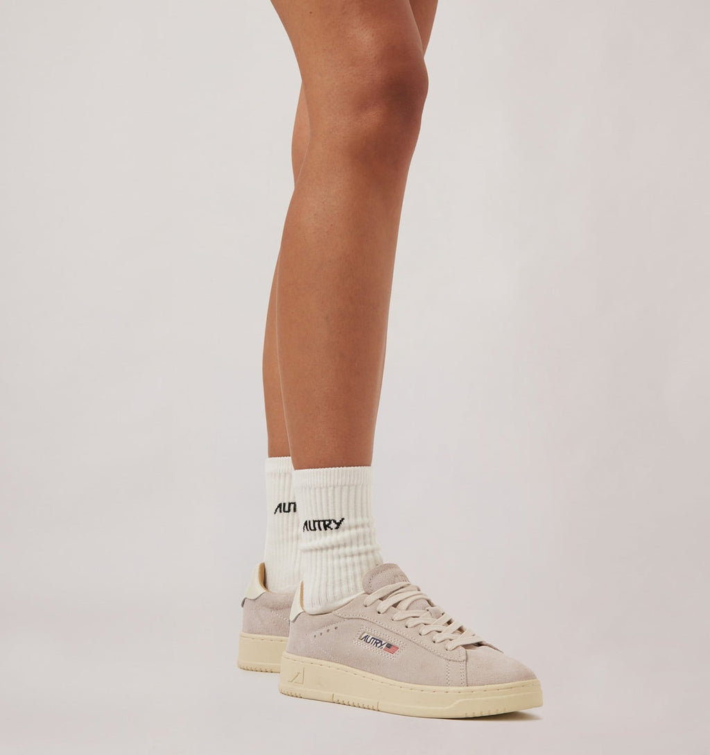 DALLAS LOW IN SUEDE BIANCO DONNA