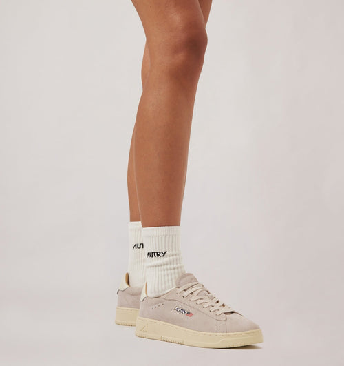 DALLAS LOW IN SUEDE BIANCO DONNA