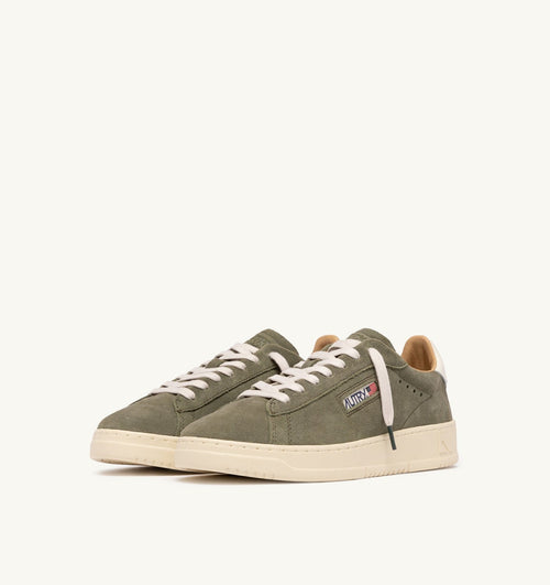 DALLAS LOW IN SUEDE SMOKED GREEN