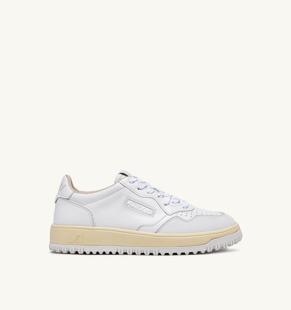 GOLF LOW IN PELLE BIANCA
