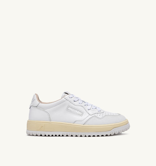 GOLF LOW IN PELLE BIANCA