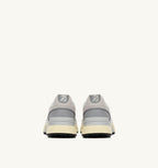 HYPERWAY IN MESH E PELLE BIANCO E GRIGIO