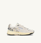HYPERWAY IN MESH E SUEDE BIANCO CON DETTAGLI