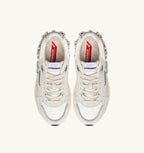 HYPERWAY IN MESH E SUEDE BIANCO CON DETTAGLI