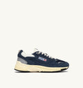 HYPERWAY IN MESH E SUEDE BLUETTE E MARSHMALLOW