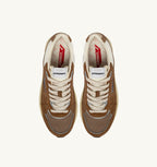 HYPERWAY IN MESH E SUEDE CIGAR E ARGENTO