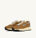 HYPERWAY IN MESH E SUEDE COPPER E ARGENTO