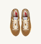 HYPERWAY IN MESH E SUEDE COPPER E ARGENTO