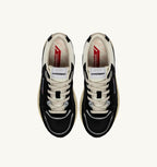 HYPERWAY IN MESH E SUEDE NERO E ARGENTO